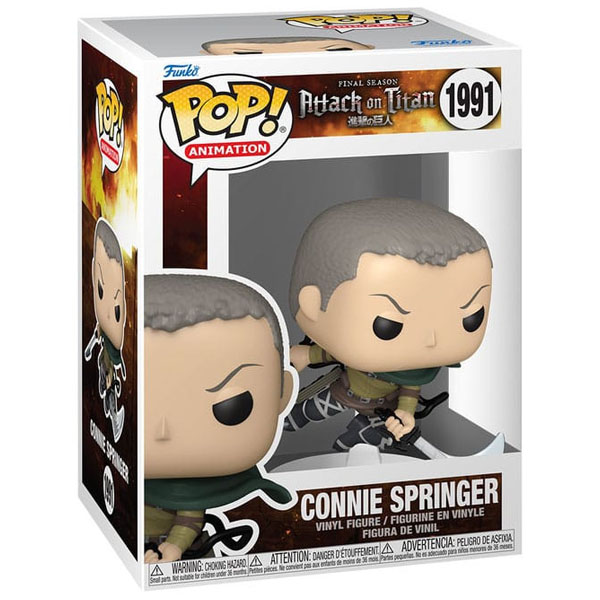 Funko POP #1991 Attack on Titan Connie Springer Figure